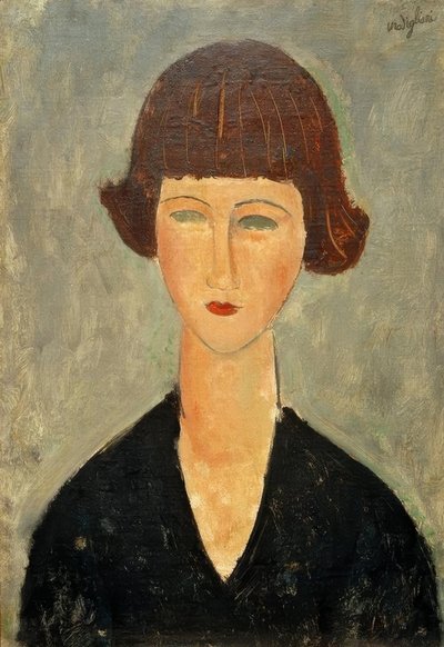 Joven morena de Amedeo Modigliani