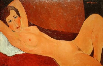 Desnudo reclinado (Céline Howard) de Amedeo Modigliani