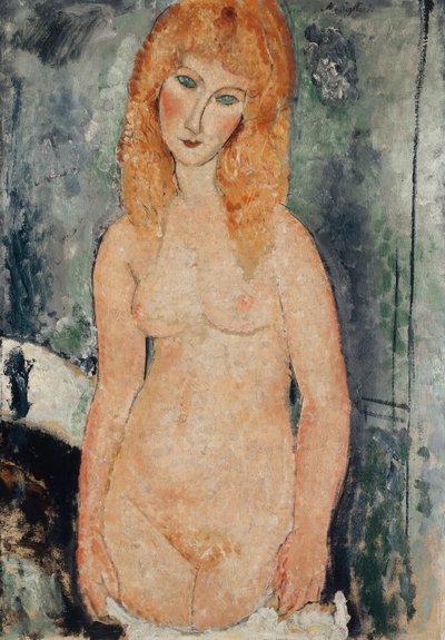 Desnudo de pie, c.1917-18 de Amedeo Modigliani