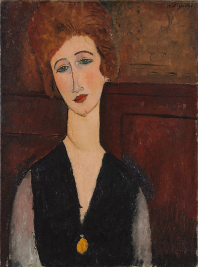 Retrato de una mujer de Amedeo Modigliani