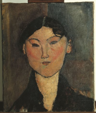 Retrato de una mujer de Amedeo Modigliani