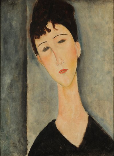 Retrato de una joven de Amedeo Modigliani