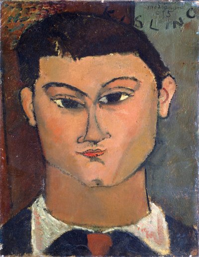 Retrato del pintor Miose Kisling de Amedeo Modigliani