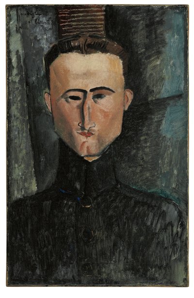 Retrato del pintor Rouveyre de Amedeo Modigliani