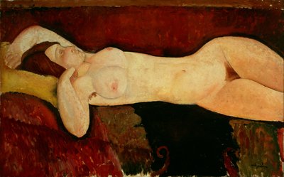 Desnudo reclinado c.1919 de Amedeo Modigliani