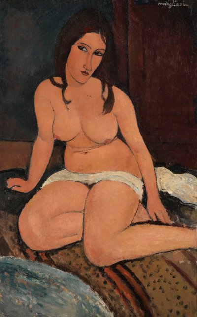 Desnudo sentado de Amedeo Modigliani