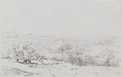 Aproximación en Carroza a Bromley Hill, c.1803 de Amelia Long