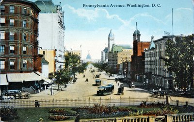 Avenida Pensilvania, Washington D.C, c.1910 de American Photographer