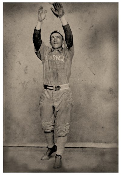 Retrato de Phil Tomney, Louisville Colonels de American Photographer