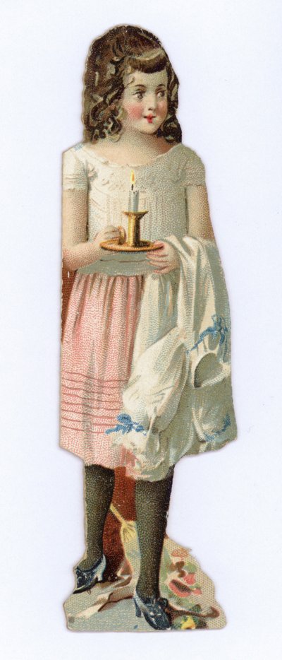 Niña con vela de American School