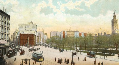 Madison Square, Nueva York, 1906 de American School