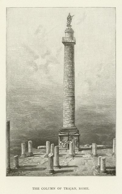 La Columna de Trajano, Roma de American School