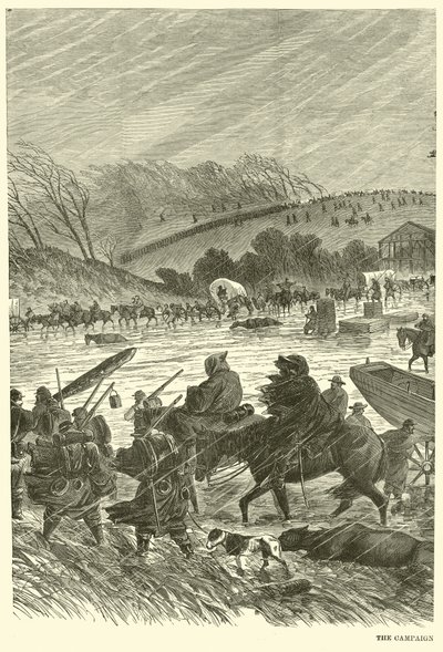 La campaña en el barro, enero 1863 de American School