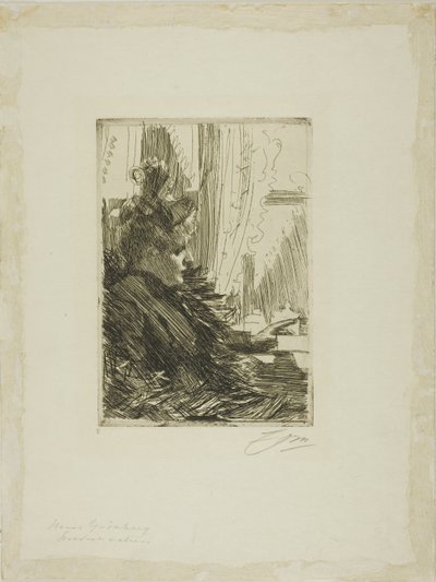 Gerda Grönberg III de Anders Leonard Zorn