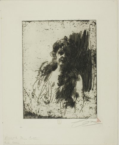 Sra. Cotton II de Anders Leonard Zorn