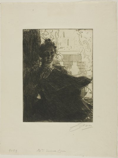 Sra. Emma Zorn de Anders Leonard Zorn