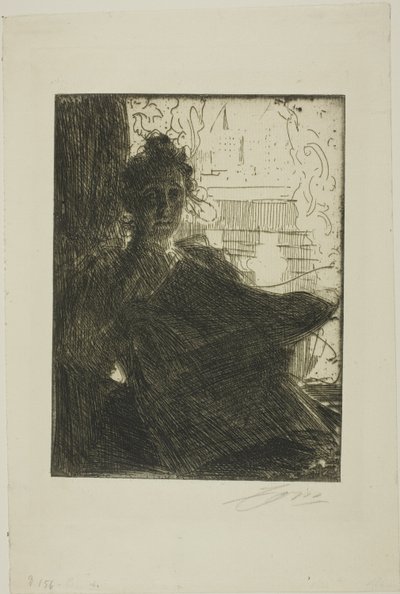 Sra. Emma Zorn de Anders Leonard Zorn