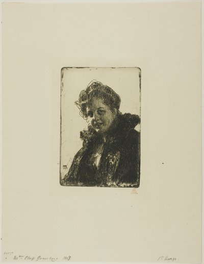 Sra. Granberg de Anders Leonard Zorn