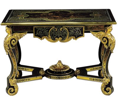 Mesa central Luis XIV, c.1685 de Andre Charles Boulle