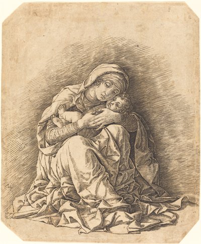 La Virgen y el Niño de Andrea Mantegna