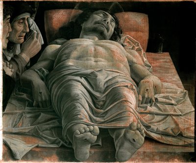 El Cristo muerto de Andrea Mantegna
