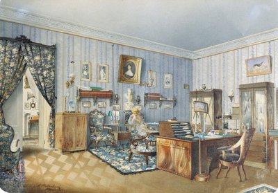 Interior, 1860 de Andrei Alexeevich Redkovsky