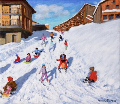 Trineo de Navidad, Les Arcs de Andrew Macara