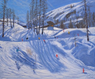 Estación de esquí, Tignes, 2009 de Andrew Macara