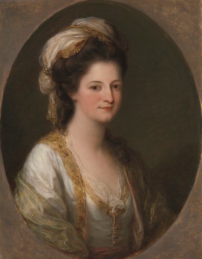 Elizabeth Bateson (de soltera Harvey) de Angelica Kauffmann