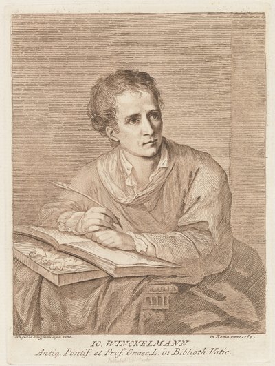 Johann Winckelmann de Angelica Kauffmann