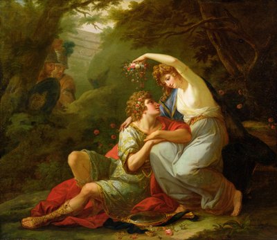 Rinaldo y Armida de Angelica Kauffmann