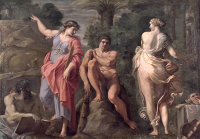 Hércules en la encrucijada de Annibale Carracci