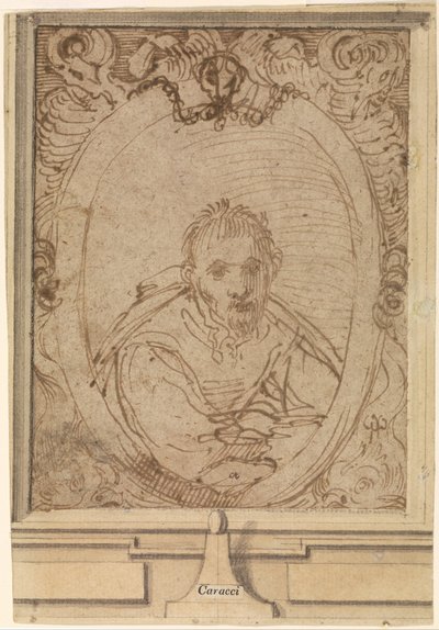 Autorretrato de Annibale Carracci