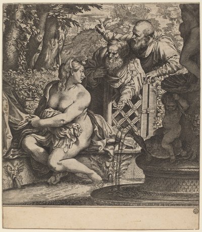 Susana y los Ancianos de Annibale Carracci