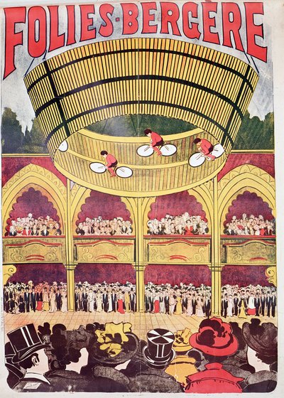 Las Folies-Bergère, cabaret music-hall de Anonymous Anonymous