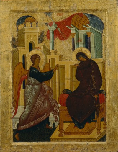 La Anunciación de Anonymous Russian icon painter