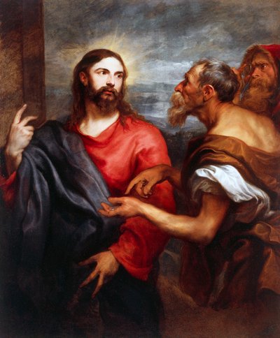 Cristo de la moneda de Anthony van Dyck