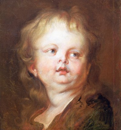 Cabeza de un niño de Anthony van Dyck