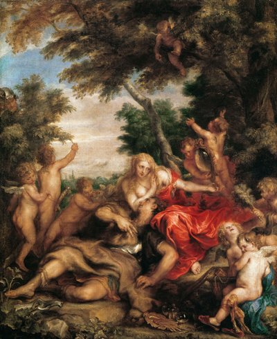 Rinaldo y Armida de Anthony van Dyck