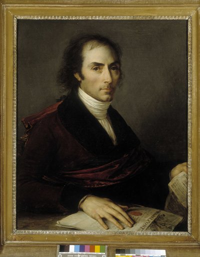 Retrato de François Bruguière de Antoine Jean Gros