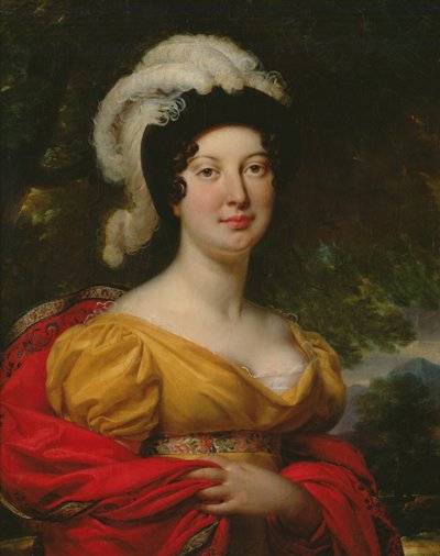 Retrato de la esposa del Mariscal Lannes de Antoine Jean Gros