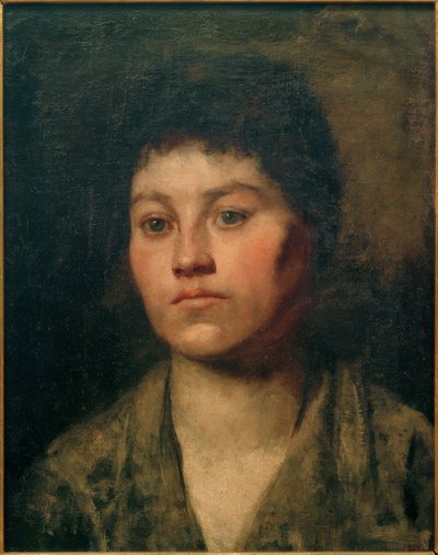 Retrato de una niña de Anton Azbe