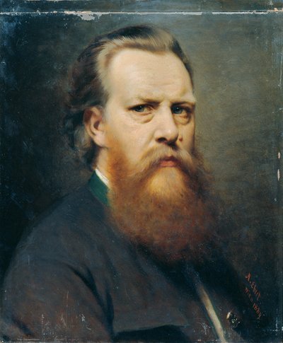 Auto retrato de Anton Ebert