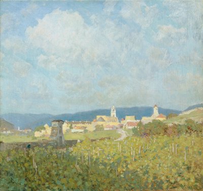 Dürnstein en el Wachau de Anton Hans Karlinsky