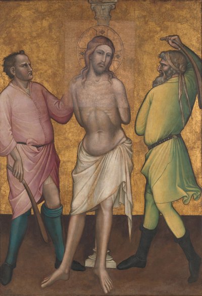 La Flagelación, c.1395-1400 de Aretino Luca Spinello or Spinelli