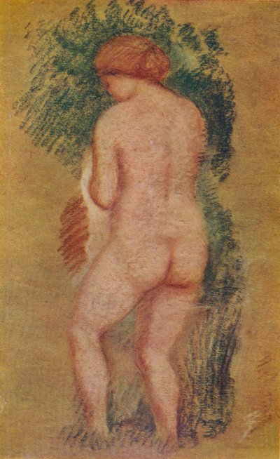 Estudio de una mujer, 1937 de Aristide Maillol