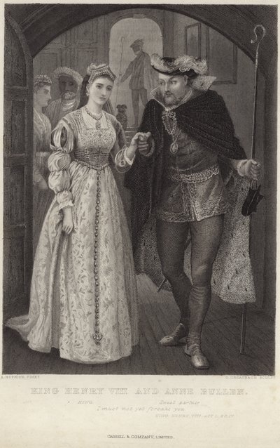 Rey Enrique VIII y Ana Bolena de Arthur Hopkins