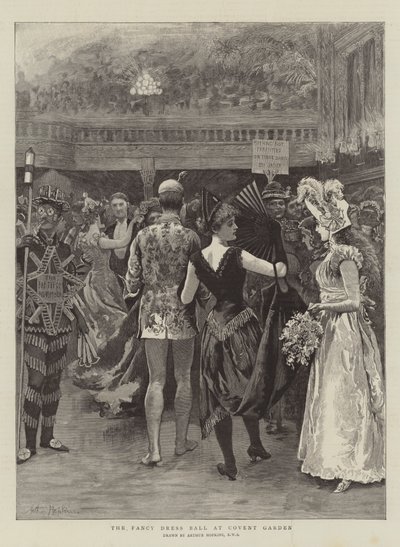 El Baile de Disfraces en Covent Garden de Arthur Hopkins