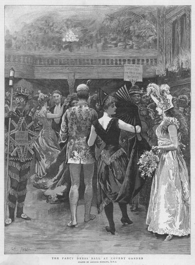 El baile de disfraces en Covent Garden de Arthur Hopkins