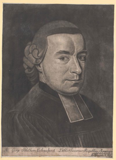 Johann Georg Schelhorn de Artist Unknown